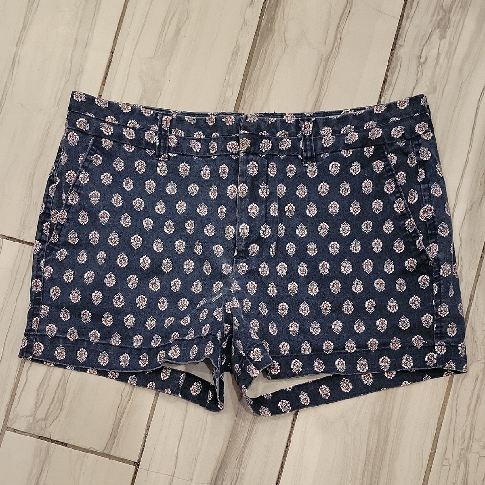 GAP Navy Floral Women's Shorts